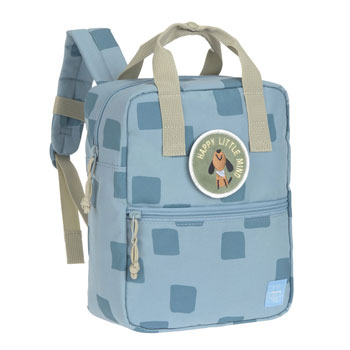 Sac  dos Maternelle Pattern Party - bleu