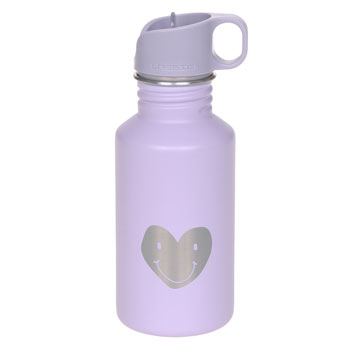 Gourde Isotherme Capybara Pour Enfant - 600 Ml, Acier Inoxydable, Avec Paille - Double Bouchon, Sans BPA - Design Mignon