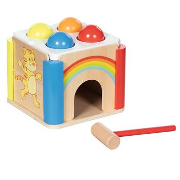 Jeu de maillet arc-en-ciel