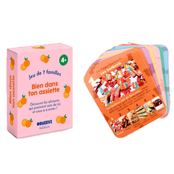 Jeu de 7 familles - Bien dans ton assiette
