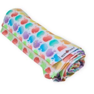 Grand lange bébé en double gaze de coton bio Pom'pelup