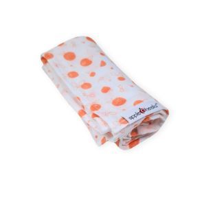 Lange bébé en double gaze de coton bio Barbapa Pom'
