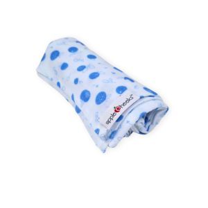 Lange bébé en double gaze de coton bio SaperliPom'pette