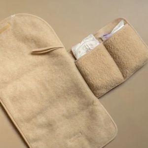 Matelas à langer 100% Laine mérinos - Beige
