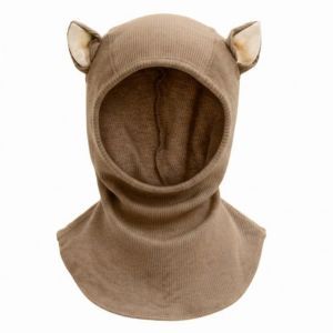 Cagoule Fox ajustable en laine mérinos Callisto Moon
