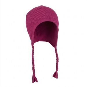 Bonnet en laine mérinos Nebula Pink