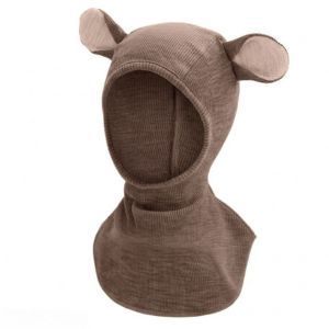 Cagoule Ourson ajustable en laine mérinos Callisto moon