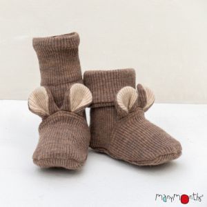 Chaussons Teddy en laine Callisto Moon