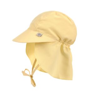 Casquette Anti UV protège nuque Jaune