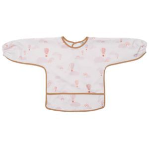 Bavoir-tablier imperméable manches longues 6-24 mois Montgolfières