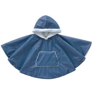 Poncho ciré évolutif imperméable Carreaux 12-36 mois