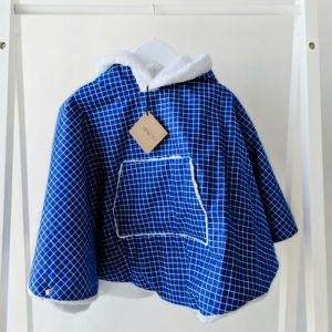 Poncho ciré évolutif imperméable Carreaux 12-36 mois