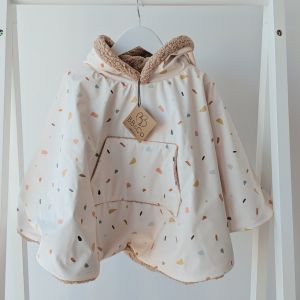 Poncho ciré évolutif imperméable Terrazzo 12-36 mois