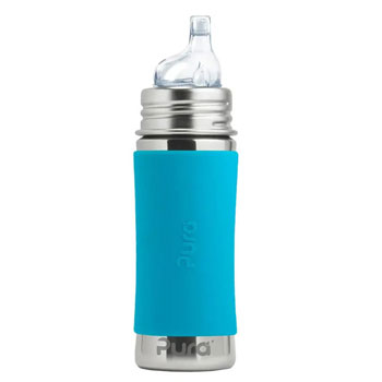 Biberon à bec en inox 325 ml - Aqua
