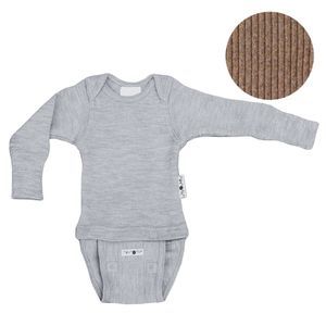 Body évolutif Manches longues en laine mérinos Callisto Moon
