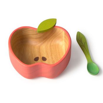 Bol et sa cuillère Pepa la Pomme