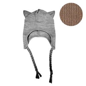Bonnet Chaton ajustable en pure laine mérinos Callisto Moon
