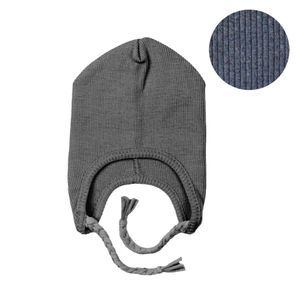 Bonnet en laine mérinos Moondust Blue