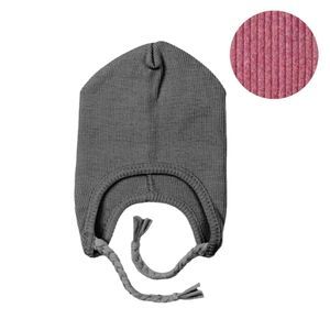Bonnet en laine mérinos Nebula Pink