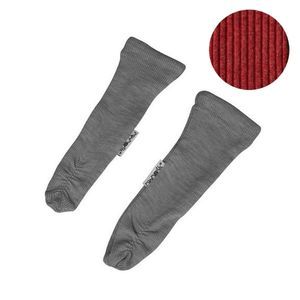 Chaussons de Portage évolutifs en laine mérinos Aurora Red