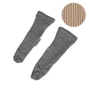 Chaussons de Portage évolutifs en laine mérinos Toasted Coconut