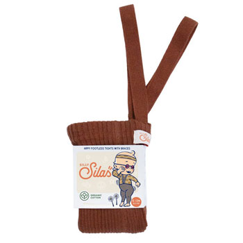 Collant sans pied à bretelles - Cinnamon