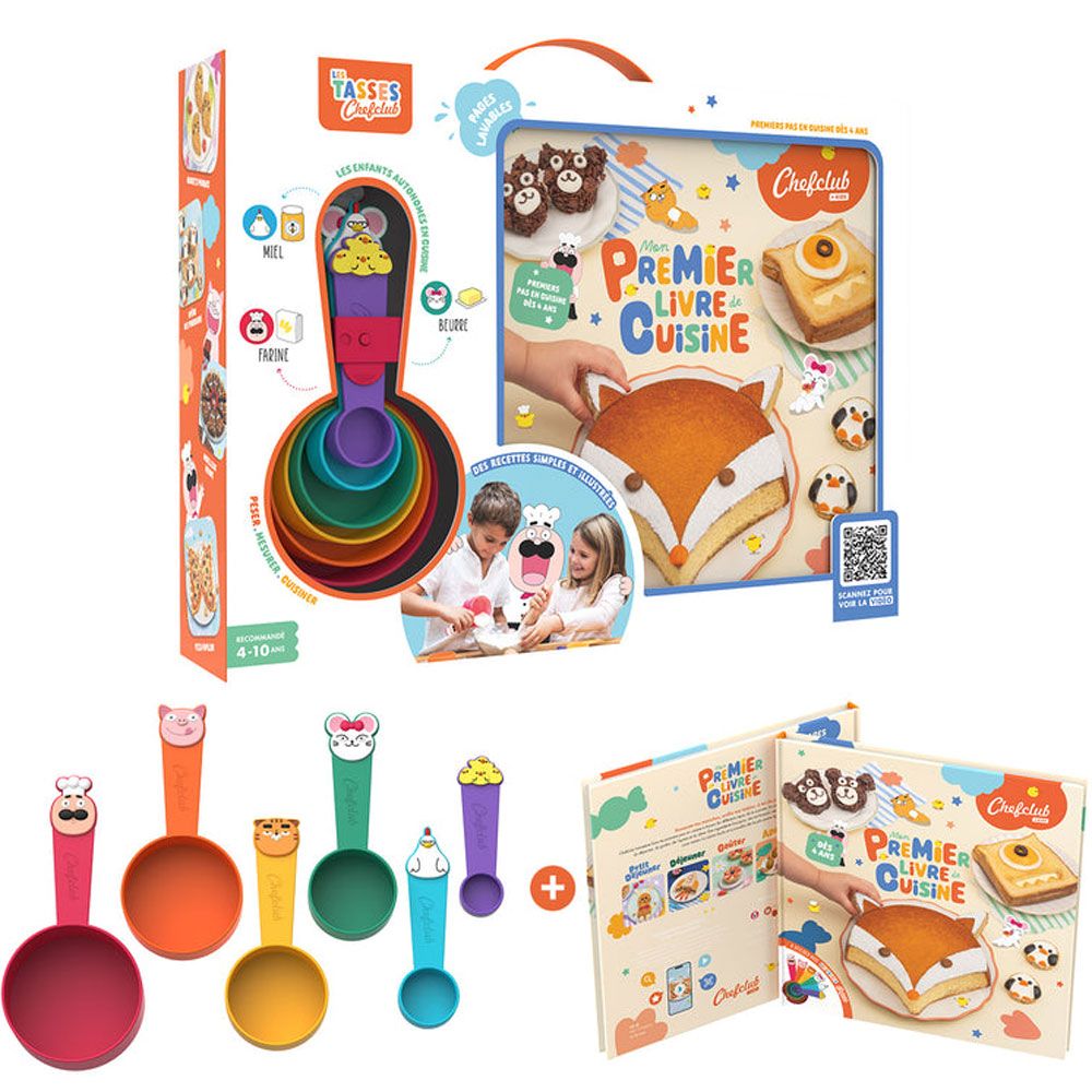 Coffret - Mon Premier Livre de Cuisine