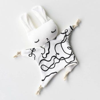 Doudou Câlin Lapin en coton biologique