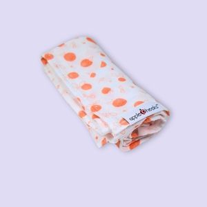 Lange bébé en double gaze de coton bio Barbapa Pom'