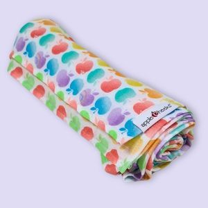 Grand lange bébé en double gaze de coton bio Pom'pelup