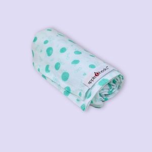 Lange bébé en double gaze de coton bio Pom'pompidou