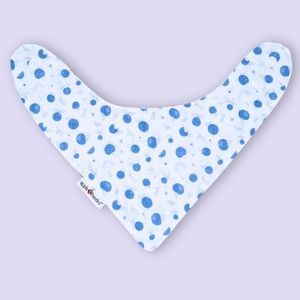 Bavoir bandana 0-2 ans en double gaze de coton bio  SaperliPom'pette