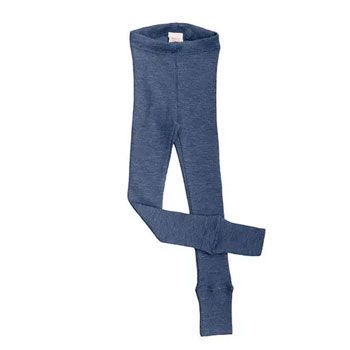 Legging évolutif en laine mérinos Moondust Blue