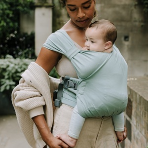 Porte-bébé hybride Boba Bliss Sea Mist
