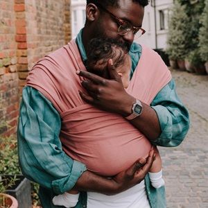 Echarpe de portage Boba Wrap Dusty Pink