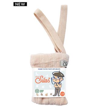 Collant à bretelles Côtelé Teddy - Silky Peach