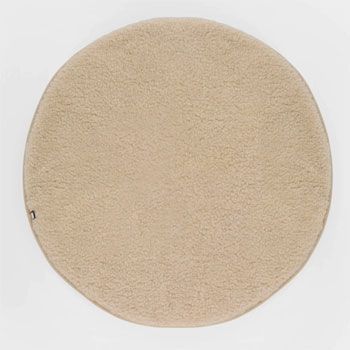 Tapis d'éveil en laine mérinos - Beige