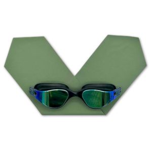 Lunettes de natation bandeau Adulte Kaki (11 ans et +)