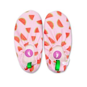 Chaussons antidérapants Pastèque - Palm Beachies x Waterplops